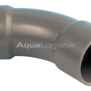 PVC-Bogen 45°