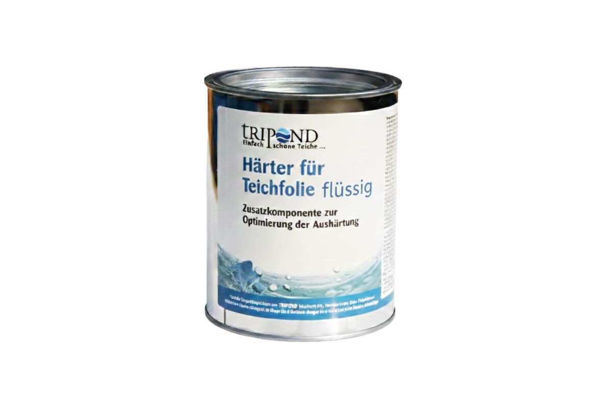 TRIPOND Hardener for Pond Liner, liquid, as a reactive component for pond sealing