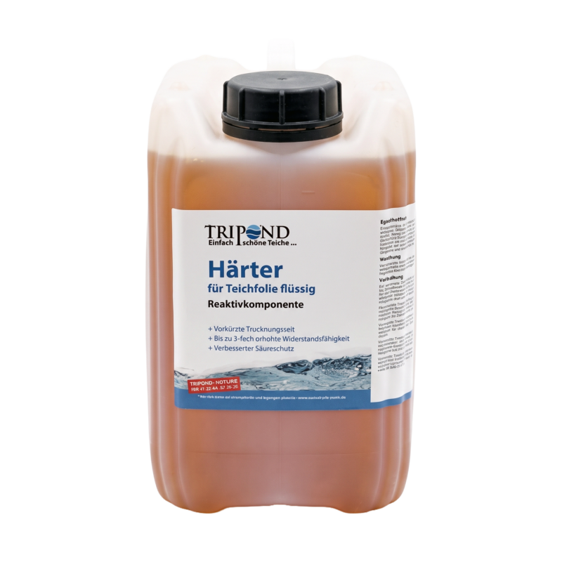 Durcisseur liquide pour bâche de bassin